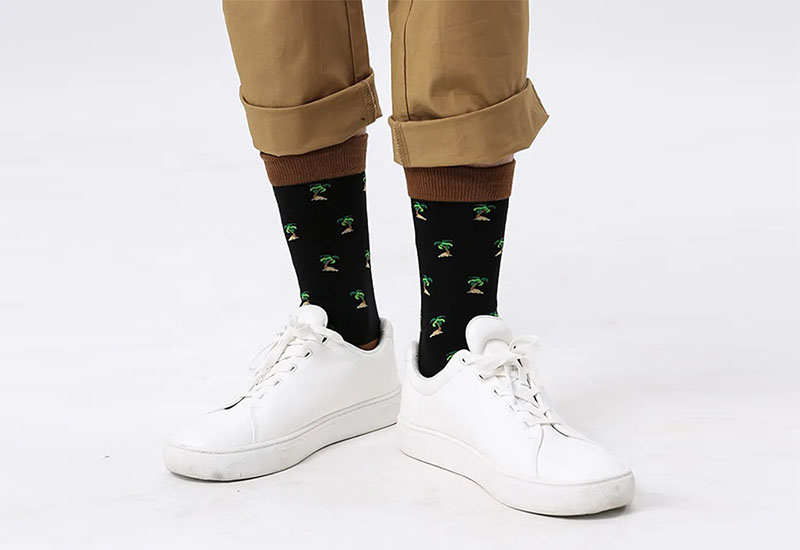 棕櫚樹 厚襪款(2種尺寸) 